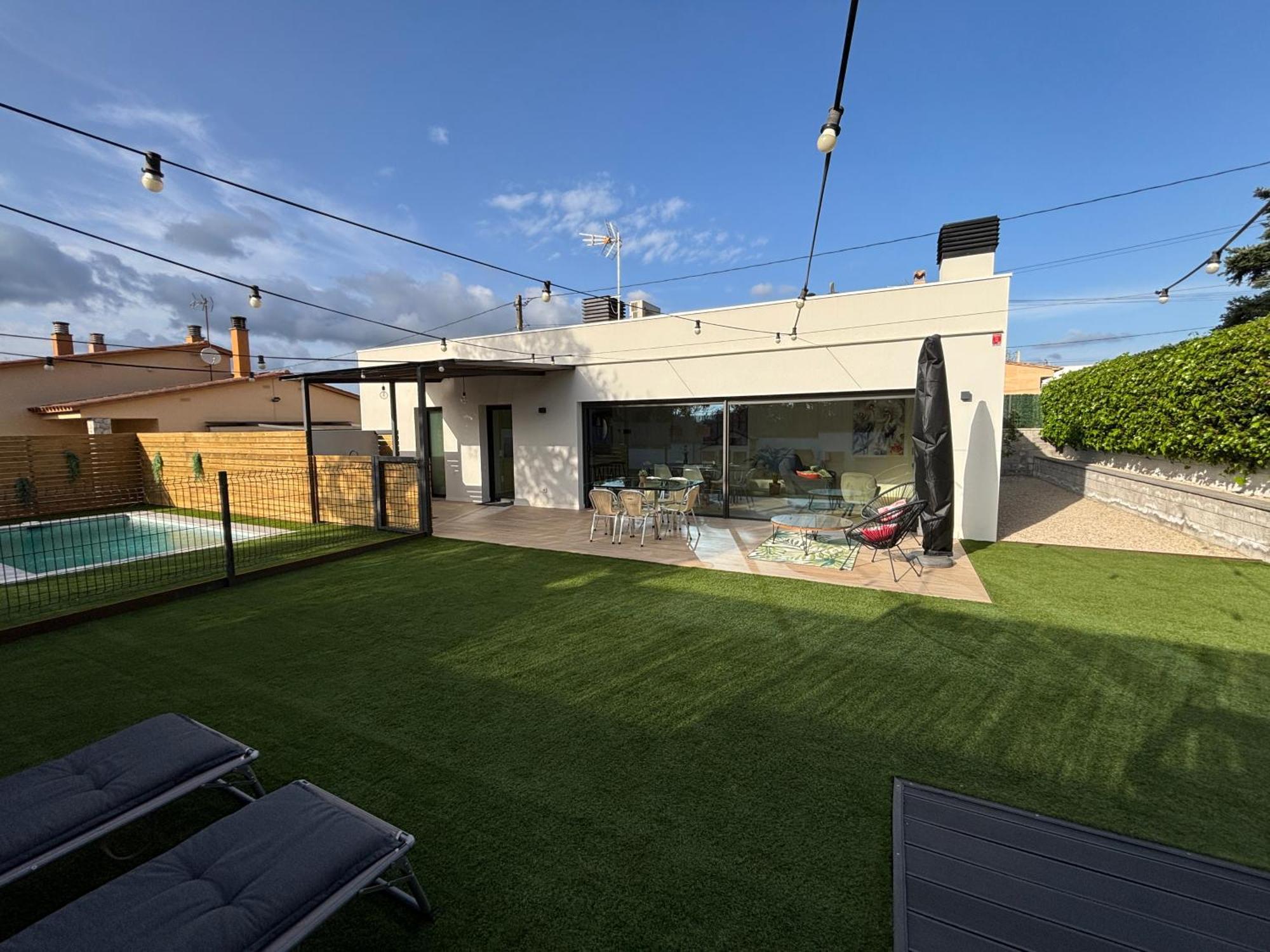 Espectacular Casa En Llagostera - Costa Brava, Con Piscina 外观 照片