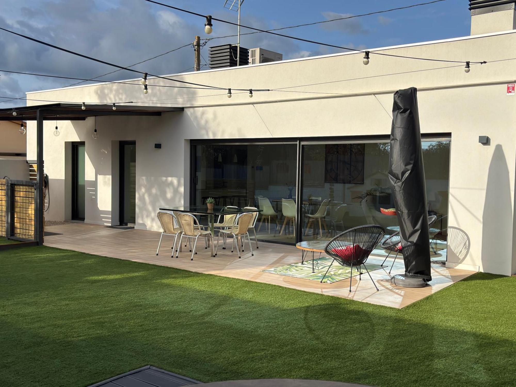 Espectacular Casa En Llagostera - Costa Brava, Con Piscina 外观 照片